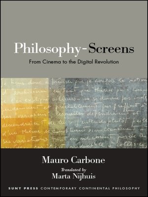 cover image of Philosophy-Screens